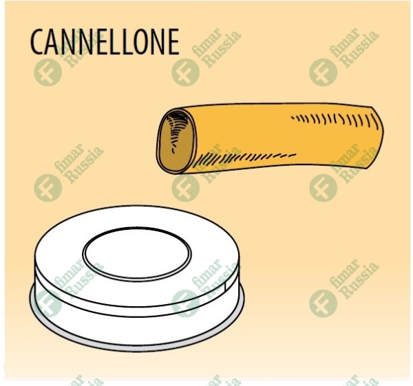 Насадка для Fimar MPF 2,5/4 CANNELLONE PER RIPIENO